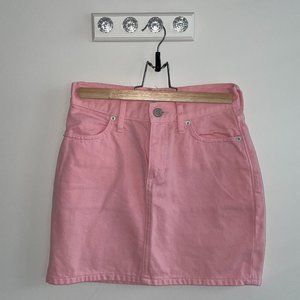 🎉 2 Time 💖HP💖 NWOT Pink Denim Skirt